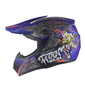 HELMET FOR MOTORCROSS HLM-01 Meijia BLUE