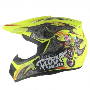 HELMET FOR MOTORCROSS HLM-01 Meijia LEMON